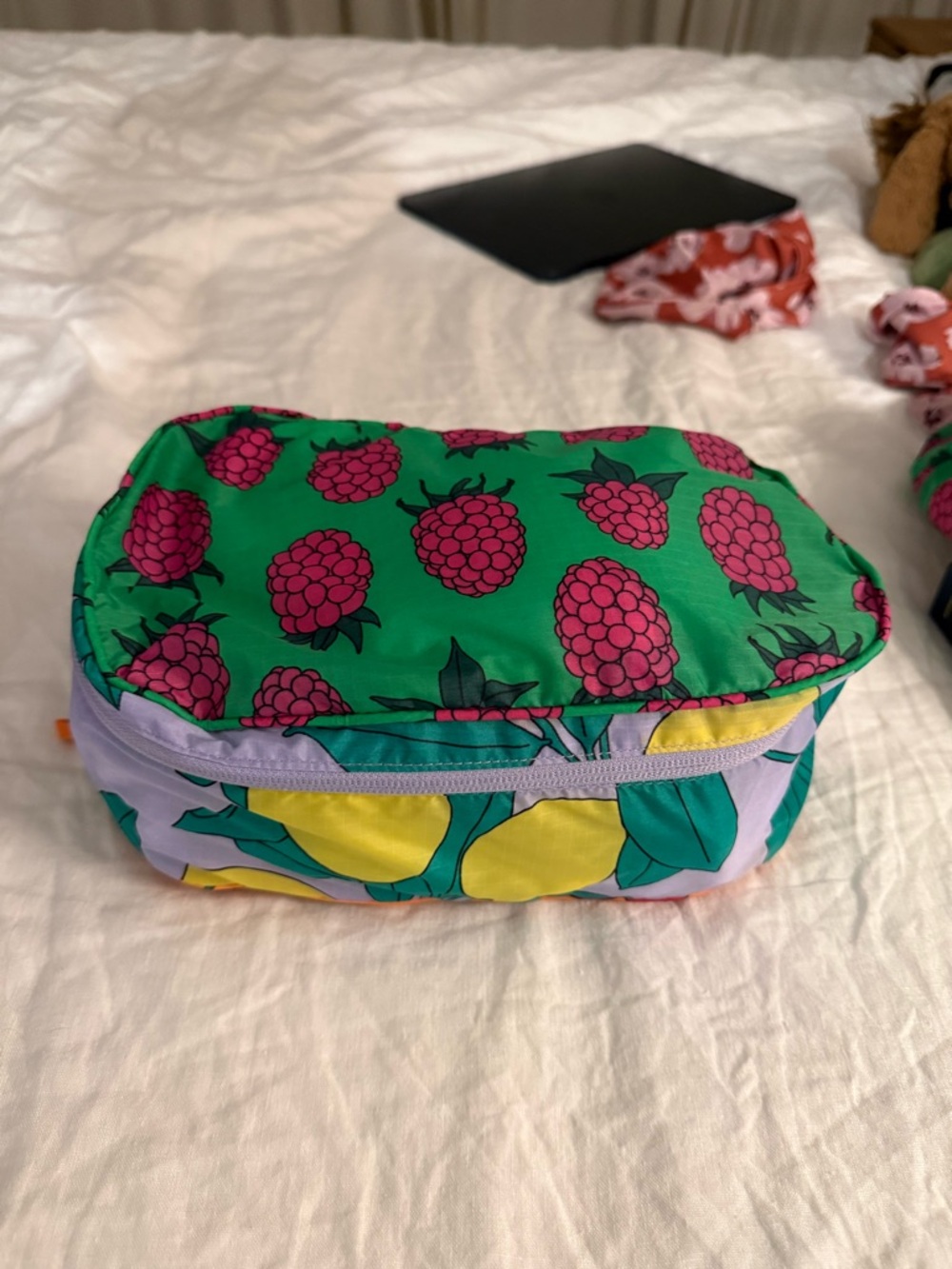 BAGGU Sunshine Fruit packing cubes RARE PATTERN!